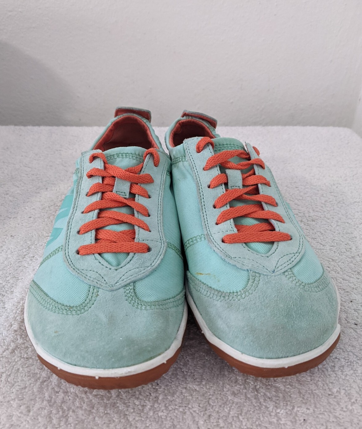 Merrell scarpe da donna performance scarpe da tè verdi a rete scamosciate taglia 9