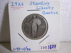 1926 Standing Liberty Quarter Condition Good