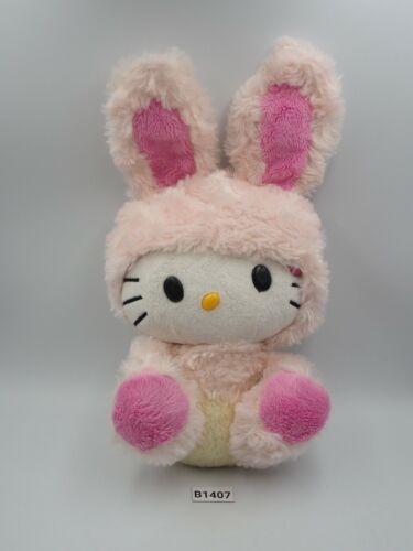 Hello Kitty B1407 Bunny Costume Fukoku Life Sanrio 2010 Plush 9" Toy Doll Japan - 第 1/7 張圖片