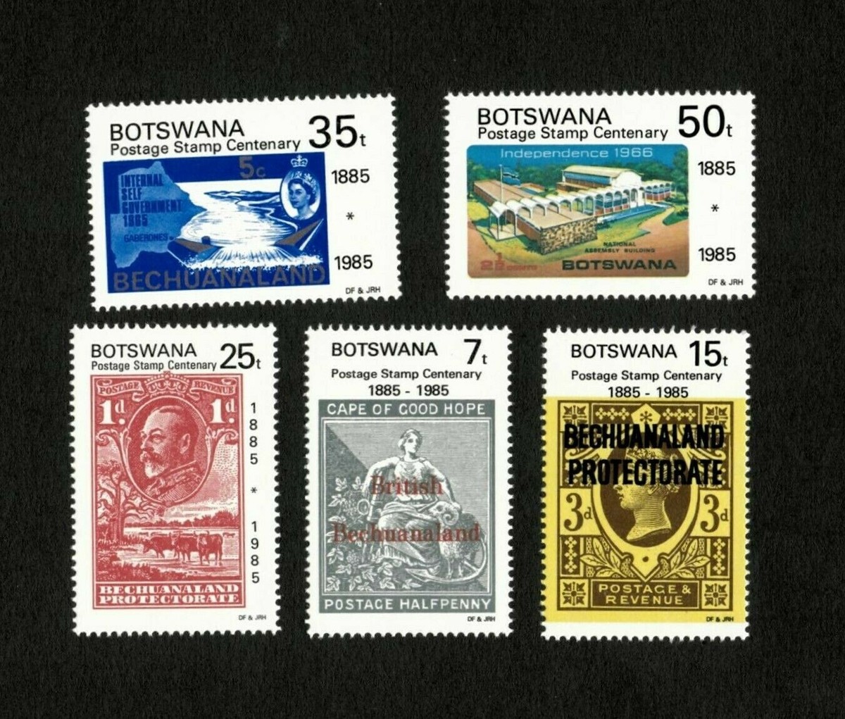 BOTSWANA・SPECIMEN・1・2・5・10・20プーラ【1979年】 BOTSWANA・SPECIMEN・1・2・5・10・20プーラ【1979年】 Botswana