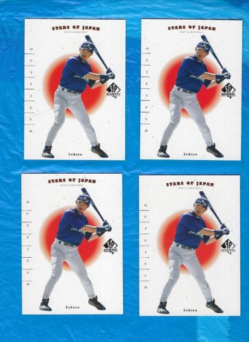 ICHIRO SUZUKI 2001 FLEER PLATINO CHART TOPPER + TEAM LEADER + STELLE SP GIAPPONESE - Foto 5 di 6