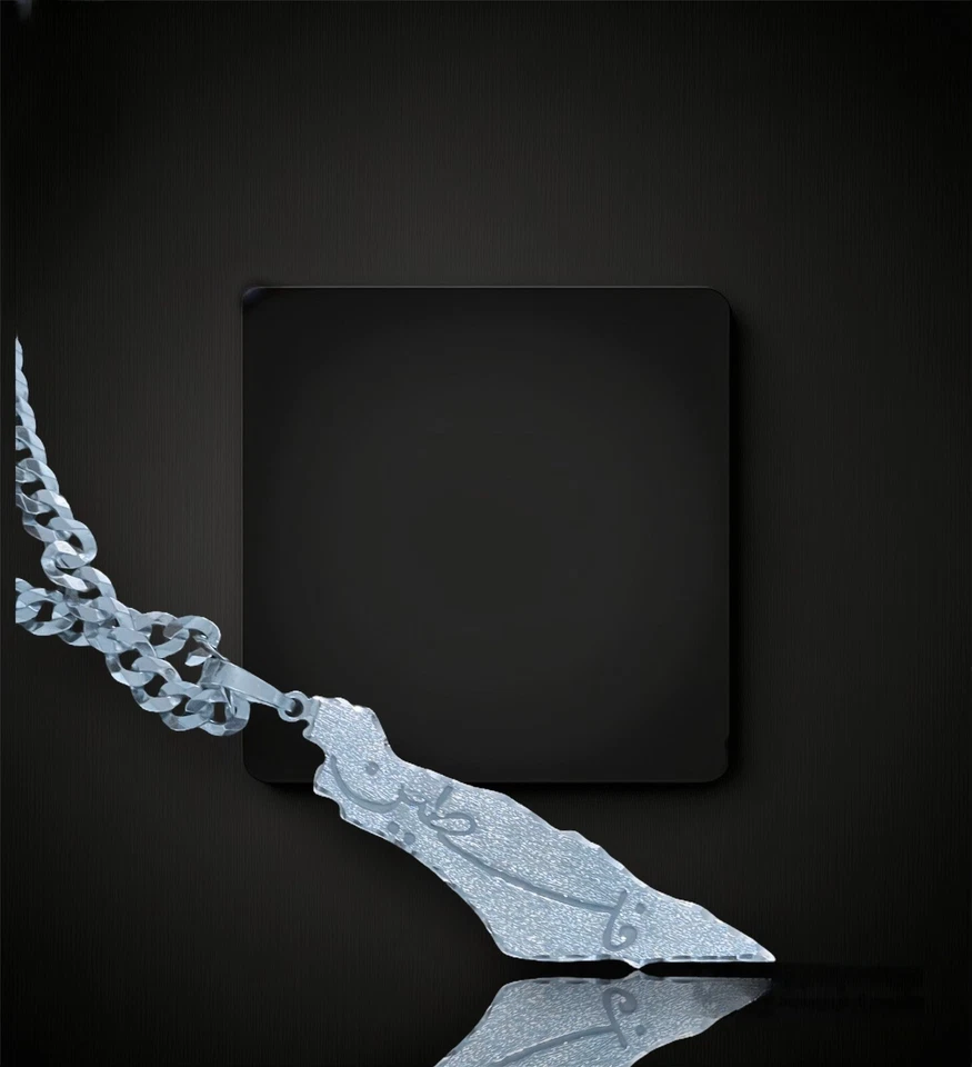 Cadena de plata Palestina pura hombre/mujer *Solo quedan 20 piezas Foto 4 de 4