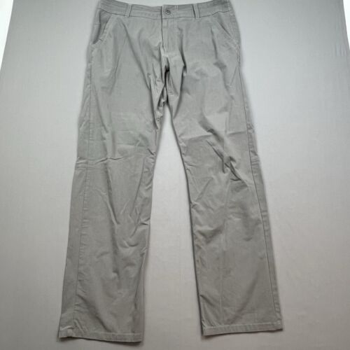Kuhl Slax Pants Gray Hiking Travel Casual Klassik Fit Enduro Stretch Men’s 34/32 - Picture 2 of 13