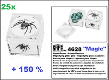 25-SAFE-4628-Lupendosen-Becherlupe-Insekten-30x30x25mm-150%-5-fach-Vergr&ouml;&szlig;erung