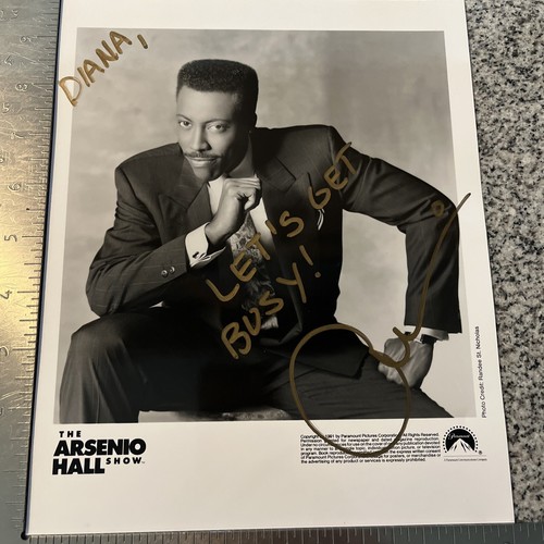 Arsenio Hall Signed Autographed 8 x 10 Photo - Picture 2 of 7