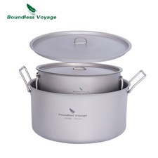2L / 5L Camping Topf Titan Suppentopf Leicht ...