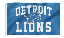 Detroit Lions Flag 3'X5' Banner NFL FAST FREE Shipping US SELLER