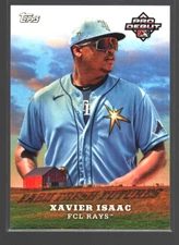 2023 Topps Pro Debut Xavier Isaac Farm Fresh Futures Insert Baseball Card