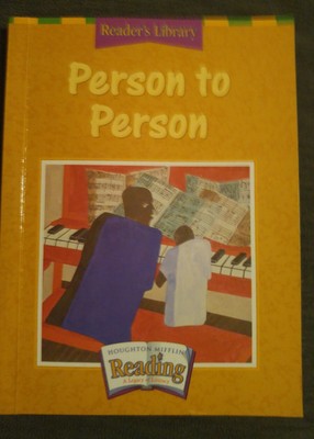 Houghton Mifflin Reader 5th Grade 5 Person to Perso Critical Thinking Homeschool