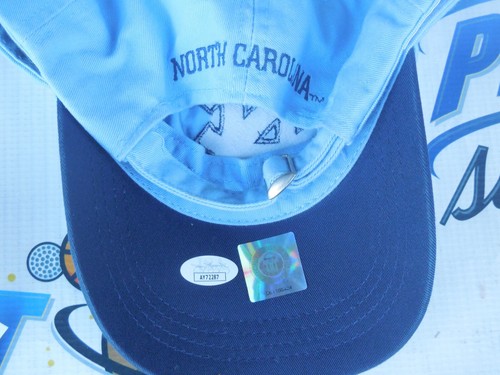 Sombrero Bill Gutheridge firmado UNC North Carolina Tar Heels certificado de autenticidad JSA - Imagen 2 de 2