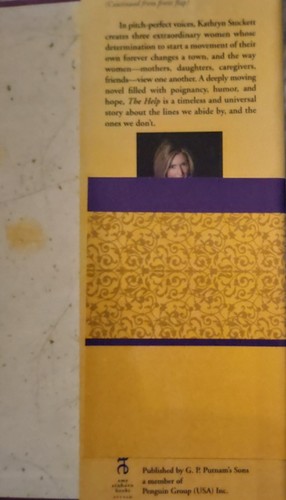 The Help Deluxe Edition Kathryn Stockett Hardcover 1st Printing 2009 Rare - Picture 7 of 8