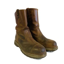 CAT P90418 Womens Revolver Steel Toe Oil Resistant Distressed Leather Work Boot