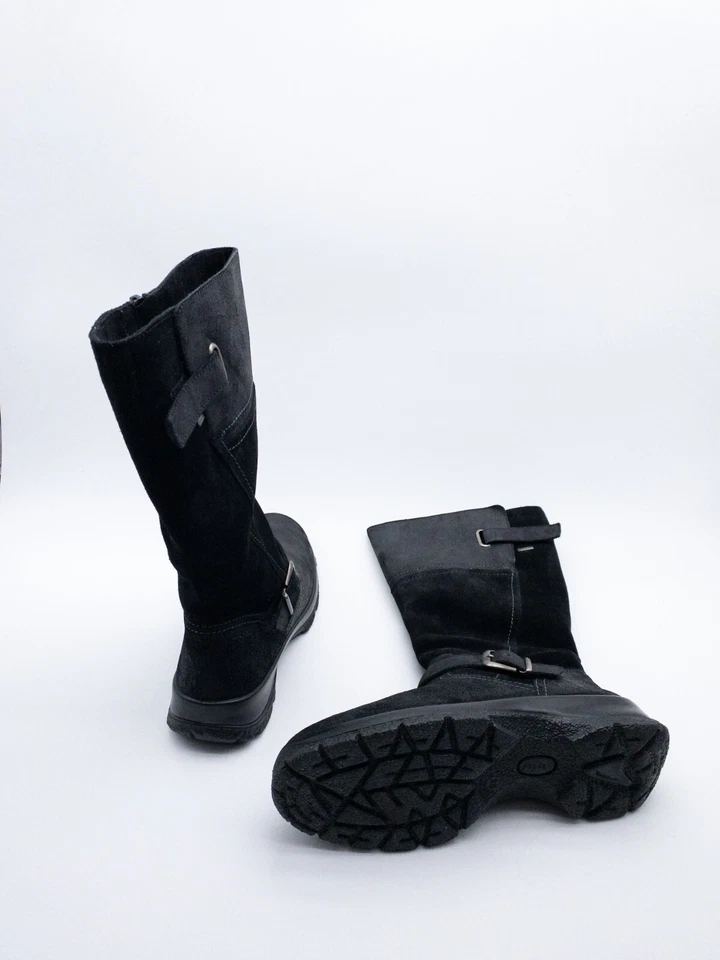 Legero Bottes Longues Pour Femmes Bottes Noir Taille 40 EU Art 30603-98 - Photo 2/4