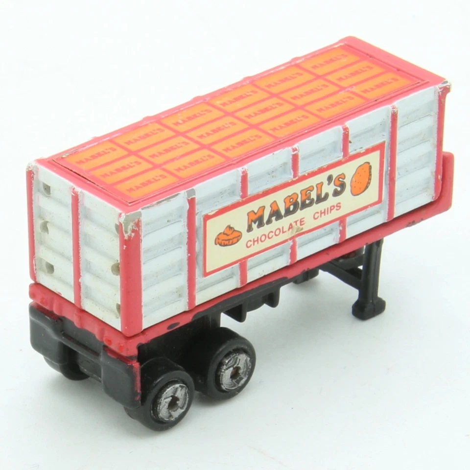 Micromachines GIG Galoob Micro Machines Truck Rimorchio Camion MABEL'S Chocolate - Immagine 2 di 3