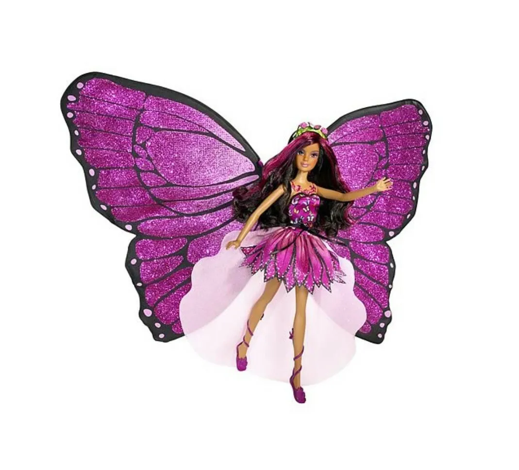 Barbie MAGIC WINGS MARIPOSA Mattel African American Doll NEW in box eBay