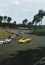 PORSCHE 908 TURBO JOEST SHELL LE MANS 24 HOUR 1976 ORIGINAL JIPE POSTCARD PHOTO