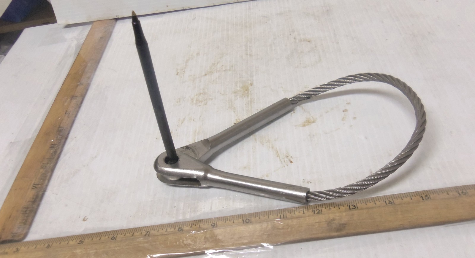 Wire Rope / Cable Assembly with Stainless Steel Swaging Rope Terminal