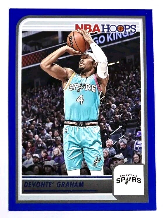 2023-24 Panini Hoops Devonte Graham Blue #219