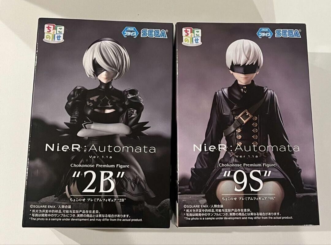 NieR:Automata 2B & 9S Premium Figure Set Ver1.1a Official NieR:Automata 2B & 9S Premium Figure Set Ver1.1a Official