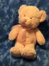 Baby Gund Pink My First Teddy 14" Plush Stuffed Toy 021029