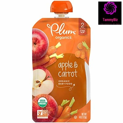 plum organics baby food pouches