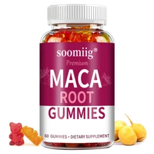 Maca Root Gummies 30 To 60,Boost Energy Levels & Performance,Hormone Balance