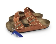 Birkenstock Arizona Rivet Border Narrow Fit - Ciabatta piatta taglia 38, 42, 43