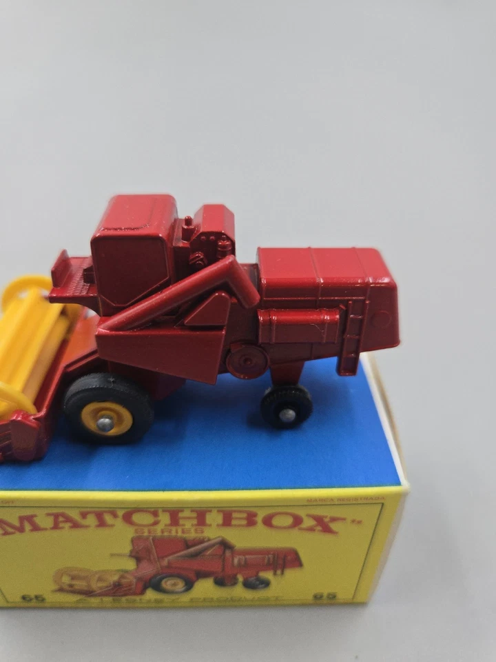 Vintage 1960S Matchbox Lesney #65 Class Combine Harvester In Original Box... - Image 3 of 4