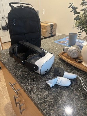 Meta Quest 3S VR Headset with 2 Controllers,VR Backpack,VR battery life extender