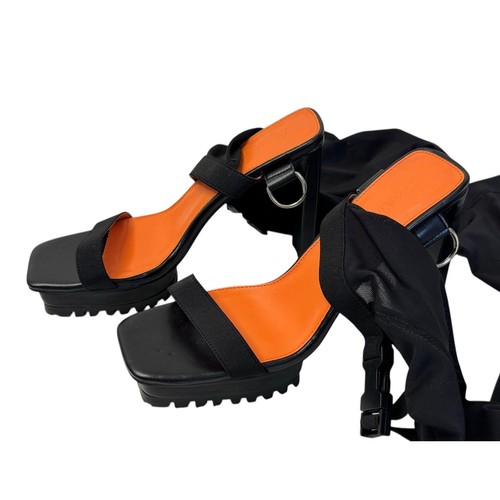 Sugar Thrillz Dolls Kill Mesh Overknee Plateau Heels Sandalen Größe 8 NEU - Bild 7 von 12