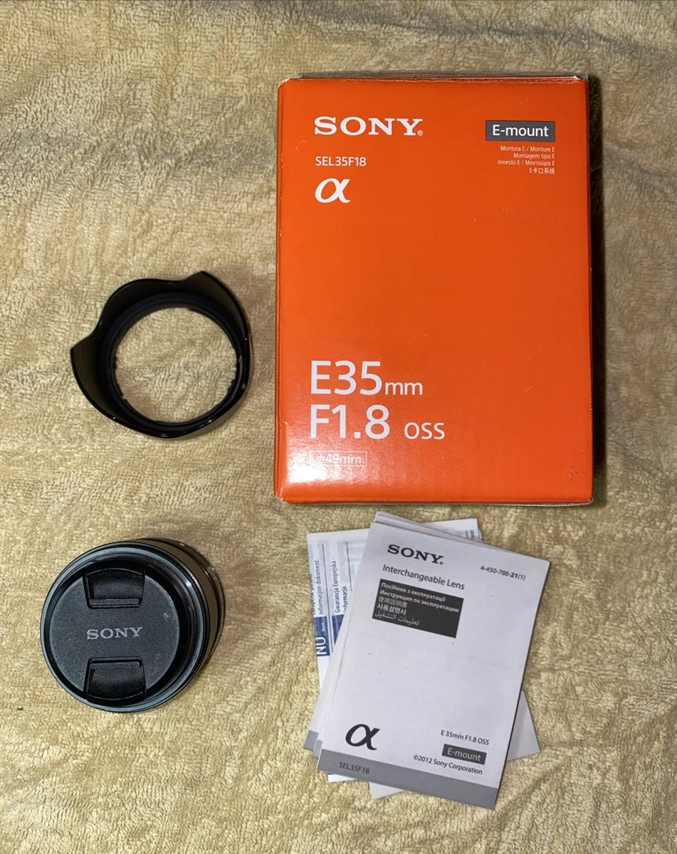 Sony 35mm Focal f/1.8 Camera Lenses for sale | eBay