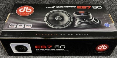DB DRIVE EUPHORIA ES7 60 6.5'' 2-WAY SPEAKER/NEW/PRICED FOR CLEARANCE LAST ONE.