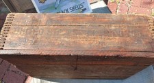 Cartouche américaine coquillages noirs boîte à munitions en bois et affiche dovetée 12 Ga.