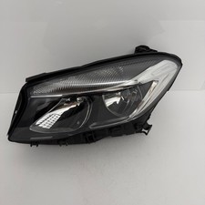 MERCEDES GLA PASSENGER LEFT HALOGEN HEADLIGHT A1569061300 2013 2016 W156 DAMAGED