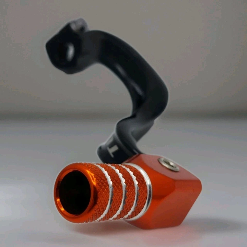 Palanca de cambios plegable Tusk naranja KTM 60SX 65SX 1998-2008 palanca de cambios 60 65 sx Foto 4 de 4