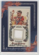 2011 Topps Allen & Ginter's Framed Mini Relics Brian McCann #AGR-BM 2u3