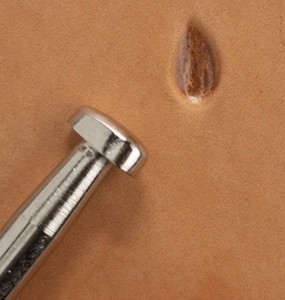 Vintage Craftool Leather Figure Carving Tool/Stamp - P 206 Stamp Tool