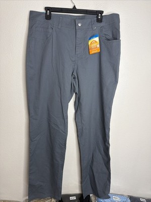 Columbia Rapid River Pants Mens 36x34 Gray Stretch Fishing UPF 50 Omni Shade NWT