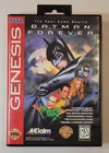 1995 Batman Forever Sega Genesis Video Game Complete w/ Manual CIB Tested