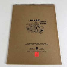 Vintage Sketch Book Pilot 25 Sheets Medium We...
