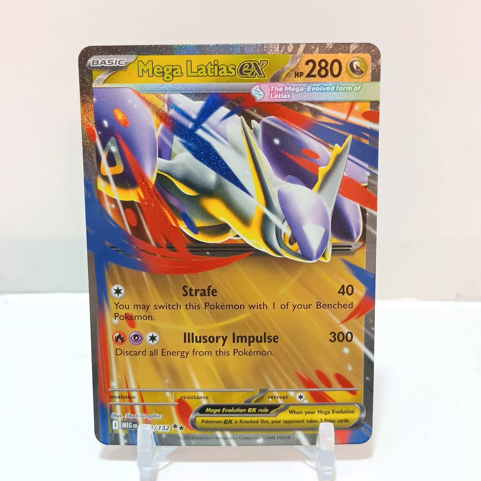 Pokémon Mega Latias Ex 100/132 NM Mega Evolution