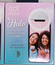 Ijoy Halo Phone Ring Light USB Rechargeable Clip-On Selfie Light Portable
