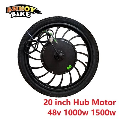 20 Inch 48V-72V 1500-2500W Dual Hub For Electric Scooter Hub Motor Wheel
