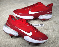 Nike Alpha Huarache Elite 3 Baseball Cleats University Red  CK0746-600 Mens 9.5