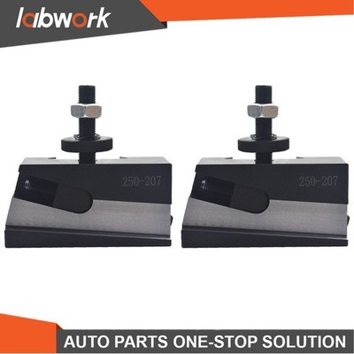 2PCS 10-15'' BXA QUICK CHANGE TOOL POST UNIVERSAL PARTING BLADE HOLDER #7 250-207