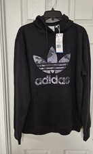 Adidas Camo Infill Hoodie Men's Black Large L NWT MSRP 70