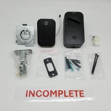 Yale Security Home Assure Lock 2 Black Suede Keyless Entry Door Lock *NO MODULE*