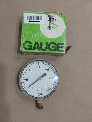 #ad #ad Marshall Town G23622 3.5quot; 22K Vacuum Gauge 0 30quot; $23.99