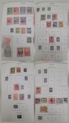 Turkey - Minkus Album 1863 to 1995 w/ Pages 1 to 216 Over 2000+ Stamps Included - Picture 11 of 24