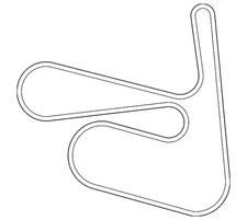 Genuine Nissan Serpentine Belt 11720-3SG0B